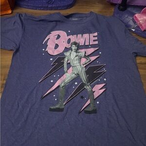 David Bowie glam rock shirt